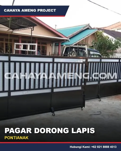 Pagar dorong lapis, unggahan @cahayaamengproject